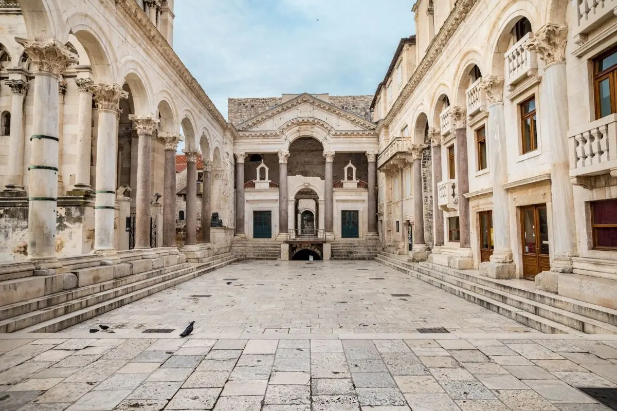 Peristil in Diocletian’s Palace