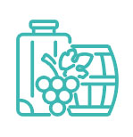 Wine excursion icon